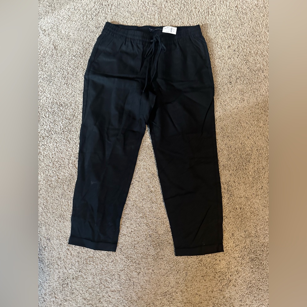 J Crew - size 12 a linen/cotton blend pants.